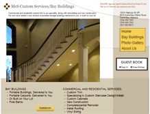 Tablet Screenshot of baybuildings.com
